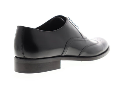 Bruno Magli Argo BM600596 Mens Black Leather Dress Lace Up Oxfords Shoes