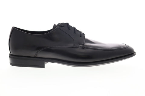 Bruno Magli Famoso BM600629 Mens Black Lace Up Plain Toe Oxfords & Lace Ups Shoes