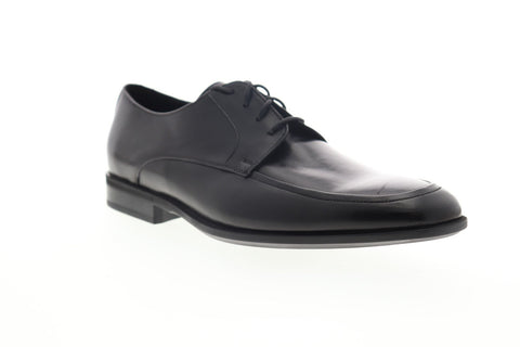 Bruno Magli Famoso BM600629 Mens Black Lace Up Plain Toe Oxfords & Lace Ups Shoes