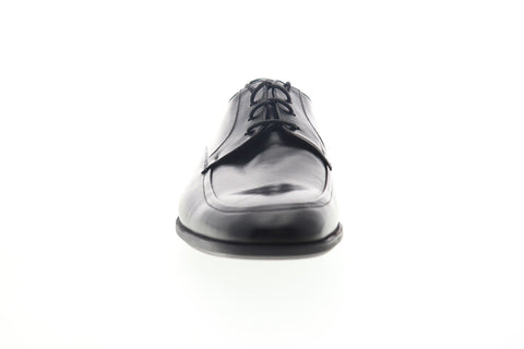 Bruno Magli Famoso BM600629 Mens Black Lace Up Plain Toe Oxfords & Lace Ups Shoes