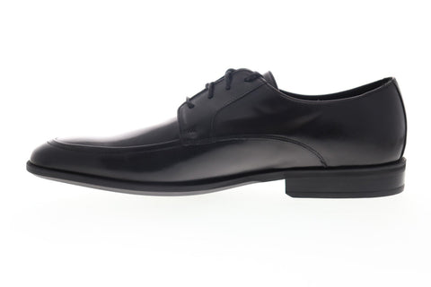 Bruno Magli Famoso BM600629 Mens Black Lace Up Plain Toe Oxfords & Lace Ups Shoes