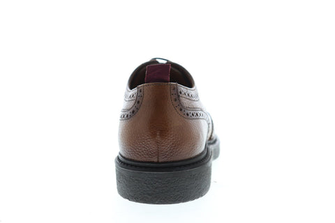 Bruno Magli Walton BM600645 Mens Brown Leather Dress Lace Up Oxfords Shoes