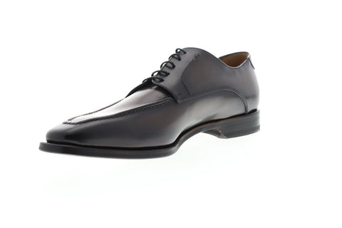 Bruno Magli Colombo BM600688 Mens Gray Leather Dress Lace Up Oxfords Shoes