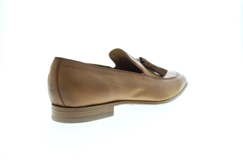 Bruno Magli Iko BM600691 Mens Brown Leather Dress Slip On Loafers Shoes