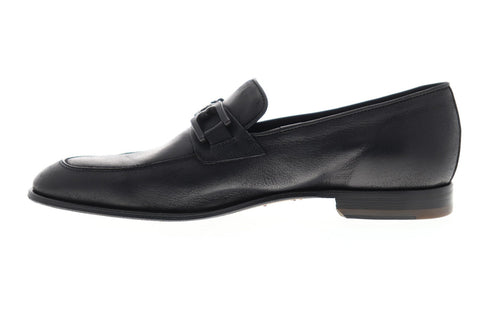 Bruno Magli Indio BM600693 Mens Black Leather Dress Slip On Loafers Shoes