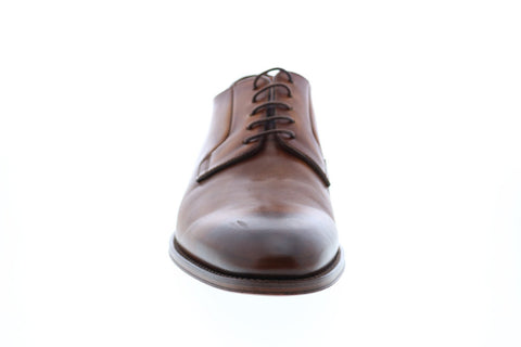 Bruno Magli Fede BM600701 Mens Brown Leather Lace Up Oxfords & Lace Ups Plain Toe Shoes
