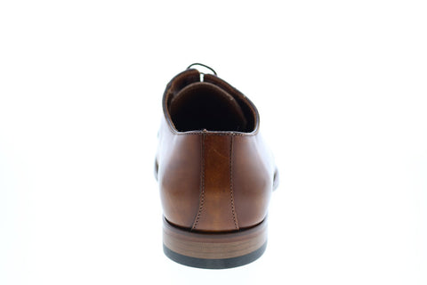 Bruno Magli Fede BM600701 Mens Brown Leather Lace Up Oxfords & Lace Ups Plain Toe Shoes