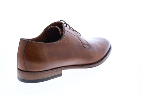 Bruno Magli Fede BM600701 Mens Brown Leather Lace Up Oxfords & Lace Ups Plain Toe Shoes