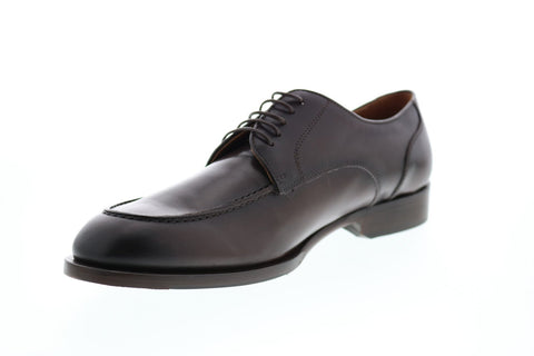 Bruno Magli Andrea BM600731 Mens Brown Plain Toe Oxfords & Lace Ups Shoes