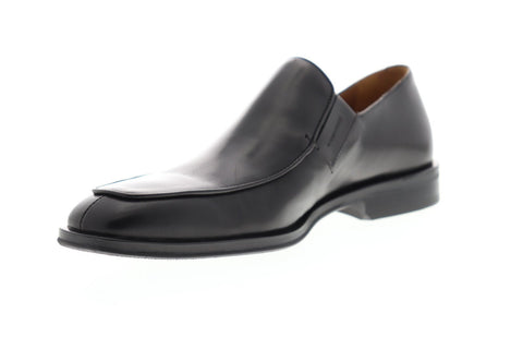 Bruno Magli Jerry BM600735 Mens Black Leather Dress Slip On Loafers Shoes