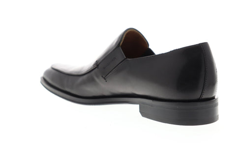 Bruno Magli Jerry BM600735 Mens Black Leather Dress Slip On Loafers Shoes