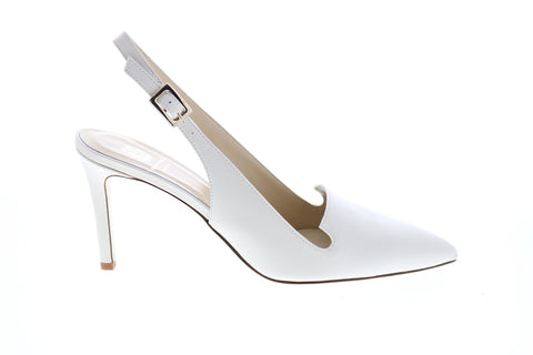 Bruno Magli Aurora BM620371 Womens Beige Leather Strap Heels Pump Shoes