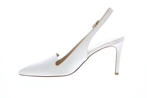 Bruno Magli Aurora BM620371 Womens Beige Leather Strap Heels Pump Shoes