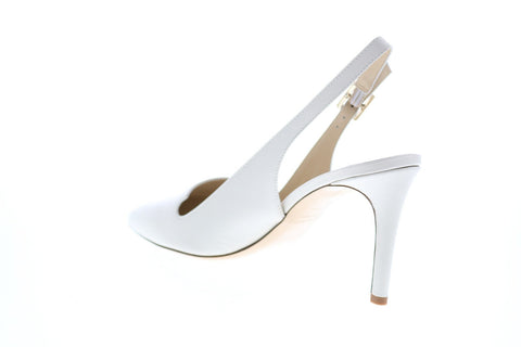 Bruno Magli Aurora BM620371 Womens Beige Leather Strap Heels Pump Shoes