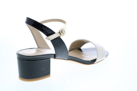 Bruno Magli Joanna BM620382 Womens Beige Leather Strap Heels Strap Shoes