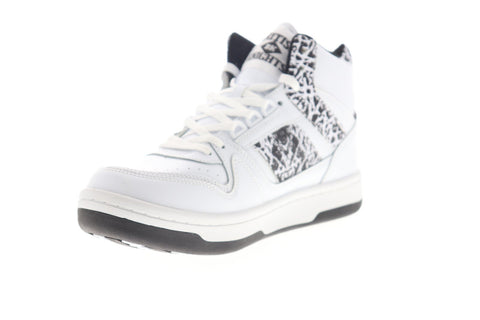 British Knights Kings SL BMKINSLHL-1552 Mens White Leather Lifestyle Sneakers Shoes