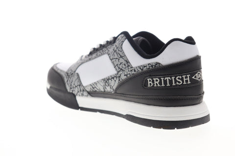 British Knights Metros BMMETGV-0950 Mens Black Leather Lifestyle Sneakers Shoes