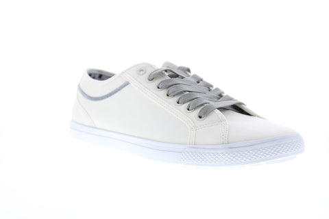 Ben Sherman Chandler LO BNM00017 Mens White Leather Lifestyle Sneakers Shoes