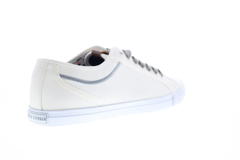 Ben Sherman Chandler LO BNM00017 Mens White Leather Lifestyle Sneakers Shoes