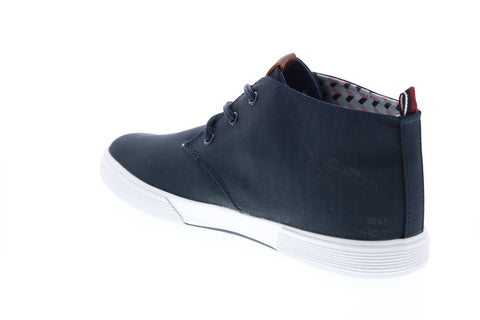 Ben Sherman Bradford Chukka Mens Blue Canvas Lifestyle Sneakers Shoes