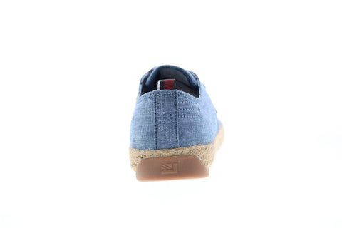 Ben Sherman New Jenson Lace Up Mens Blue Canvas Lifestyle Sneakers Shoes