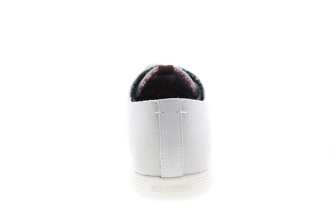 Ben Sherman Presley Oxford BNM00109 Mens White Plain Toe Oxfords Shoes