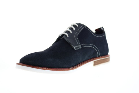Ben Sherman Brent Plain Toe Mens Blue Plain Toe Oxfords & Lace Ups Shoes