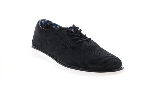 Ben Sherman Nu Casual Wingtip BNMS19012 Mens Black Wingtip Oxfords Shoes