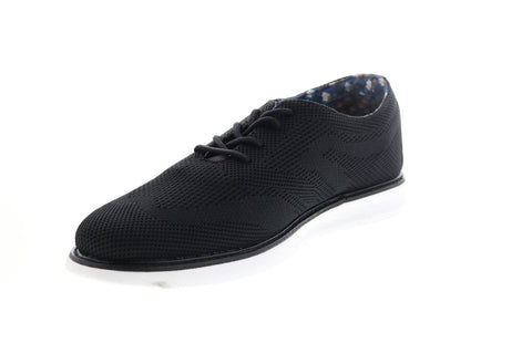 Ben Sherman Nu Casual Wingtip BNMS19012 Mens Black Wingtip Oxfords Shoes