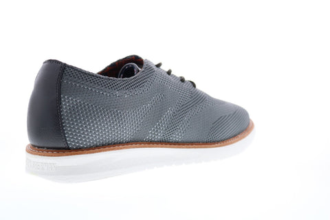 Ben Sherman Nu Casual Wingtip Mens Gray Canvas Oxfords & Lace Ups Shoes