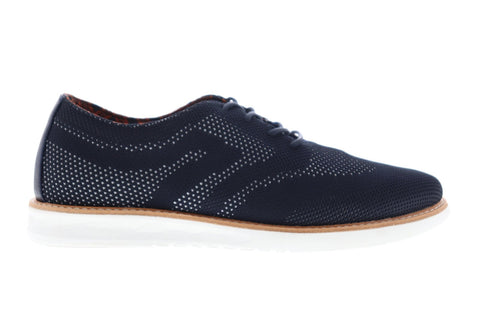 Ben Sherman Nu Casual Wingtip BNMS19012 Mens Blue Mesh Casual Oxfords Shoes