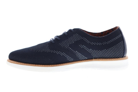 Ben Sherman Nu Casual Wingtip BNMS19012 Mens Blue Mesh Casual Oxfords Shoes