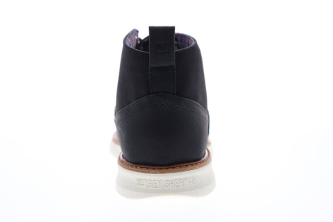 Ben Sherman Omega Casual Chukka Mens BNMS19111 Mens Black Chukkas Boots