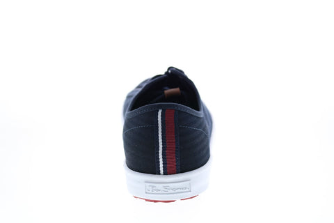 Ben Sherman Eddie Script Lace BNMS20003 Mens Blue Lifestyle Sneakers Shoes