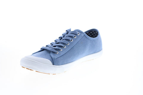 Ben Sherman Veder Script BNMS20203 Mens Blue Canvas Lifestyle Sneakers Shoes