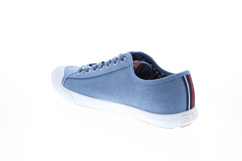 Ben Sherman Veder Script BNMS20203 Mens Blue Canvas Lifestyle Sneakers Shoes