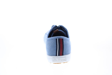 Ben Sherman Veder Script BNMS20203 Mens Blue Canvas Lifestyle Sneakers Shoes