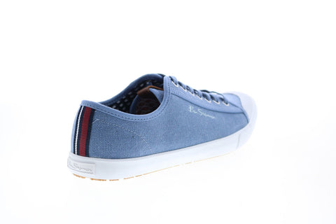 Ben Sherman Veder Script BNMS20203 Mens Blue Canvas Lifestyle Sneakers Shoes