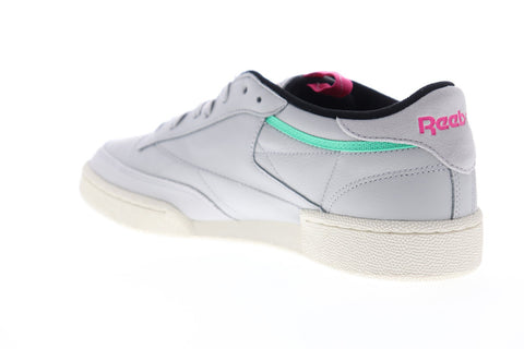 Reebok Club C 85 RAD BS5151 Mens Gray Leather Low Top Lace Up Sneakers Shoes