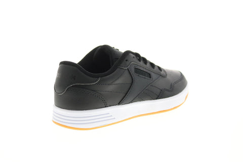 Reebok Club Memt BS7648 Womens Black Synthetic Lifestyle Sneakers Shoes