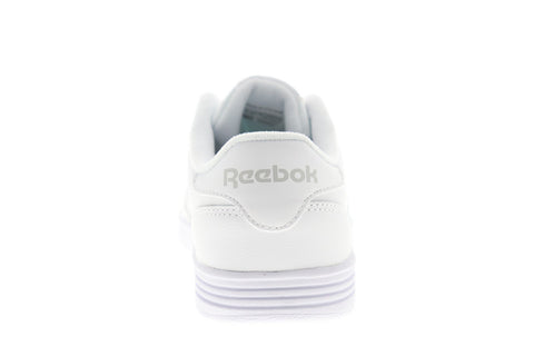 Reebok Reebok Club Memt BS7649 Womens White Leather Lace Up Sneakers Shoes 