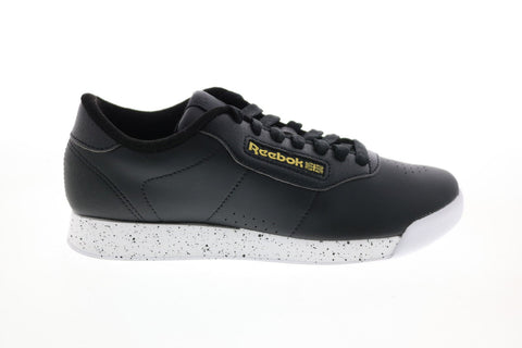 Reebok Princess BS7754 Womens Black Synthetic Lifestyle Sneakers Shoes