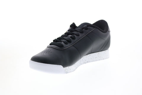 Reebok Princess BS7754 Womens Black Synthetic Lifestyle Sneakers Shoes