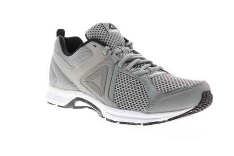 Reebok Runner 2.0 MT BS8396 Mens Gray Mesh Lace Up Athletic Running Shoes
