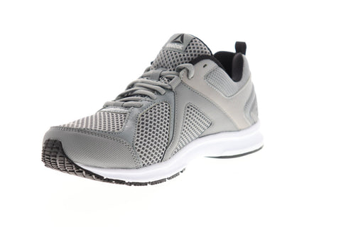 Reebok Runner 2.0 MT BS8396 Mens Gray Mesh Lace Up Athletic Running Shoes