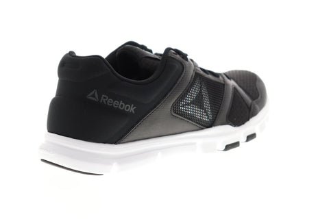 Reebok Yourflex Train 10 MT BS9882 Mens Black Mesh Athletic Running Shoes