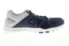 Reebok Yourflex Train 10 MT BS9999 Mens Blue Mesh Gym Cross Training Shoes