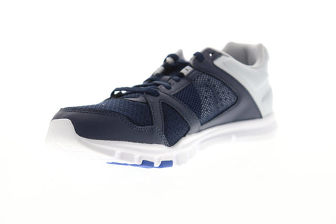 Reebok Yourflex Train 10 MT BS9999 Mens Blue Mesh Gym Cross Training Shoes