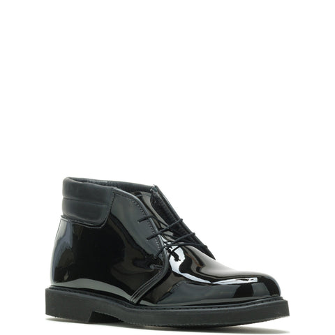 Bates Lites High Gloss E00053 Mens Black Patent Leather Chukkas Boots