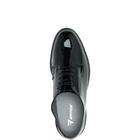 Bates High Gloss Oxford Mens Black Oxfords & Lace Ups Plain Toe Shoes